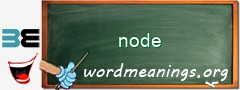 WordMeaning blackboard for node